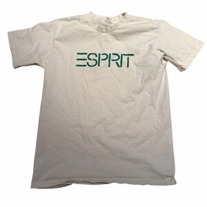 Vintage Esprit logo T-shirt size L